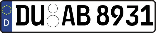 DU-AB8931