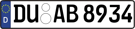 DU-AB8934