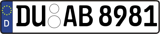 DU-AB8981