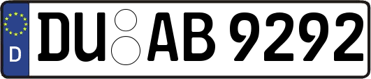 DU-AB9292