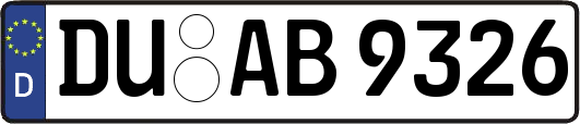 DU-AB9326
