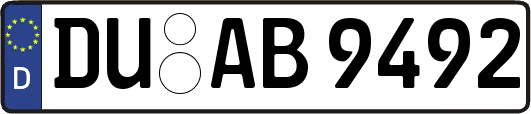 DU-AB9492