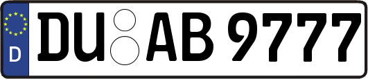 DU-AB9777