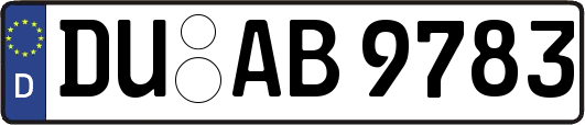 DU-AB9783