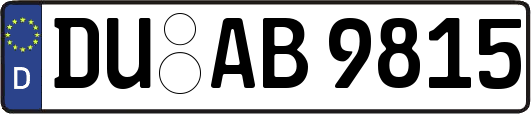DU-AB9815