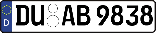DU-AB9838