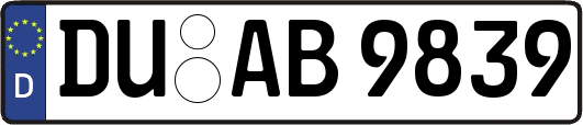 DU-AB9839