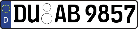 DU-AB9857