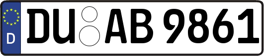DU-AB9861