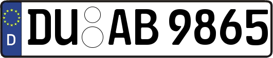 DU-AB9865