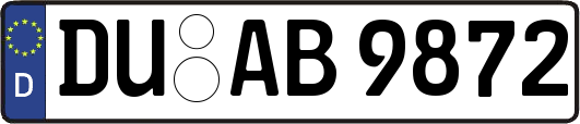 DU-AB9872