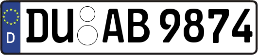DU-AB9874