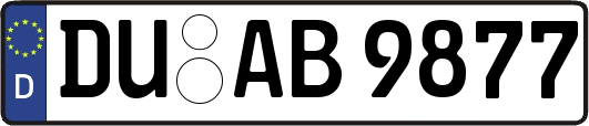 DU-AB9877