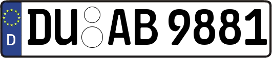 DU-AB9881