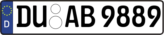 DU-AB9889