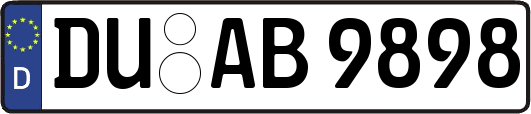 DU-AB9898