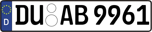DU-AB9961