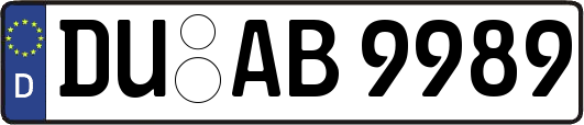 DU-AB9989