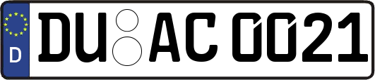 DU-AC0021