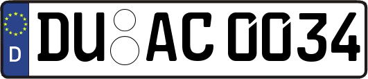 DU-AC0034