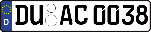 DU-AC0038