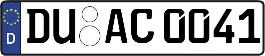 DU-AC0041