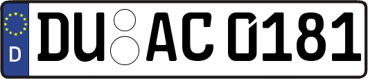 DU-AC0181