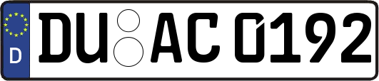 DU-AC0192
