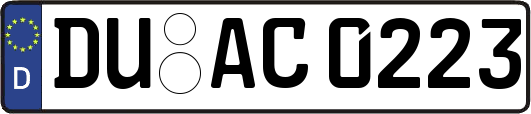 DU-AC0223