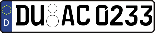 DU-AC0233