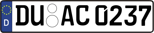 DU-AC0237