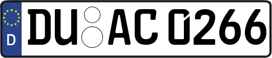 DU-AC0266