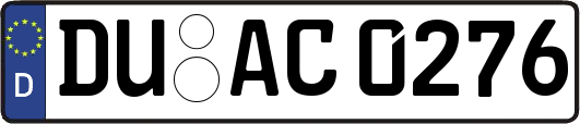 DU-AC0276