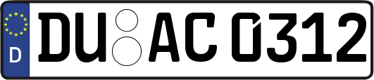 DU-AC0312