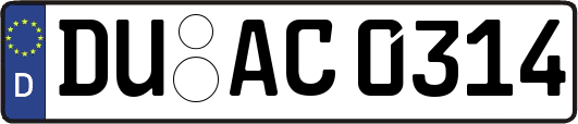 DU-AC0314
