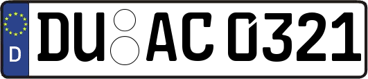 DU-AC0321