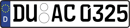 DU-AC0325