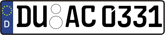 DU-AC0331