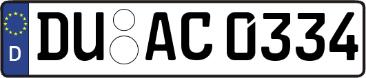 DU-AC0334
