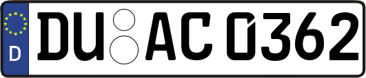 DU-AC0362