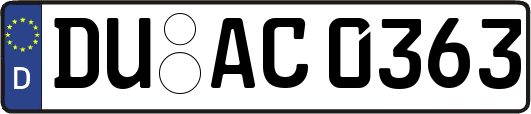 DU-AC0363