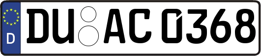 DU-AC0368