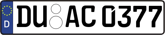 DU-AC0377