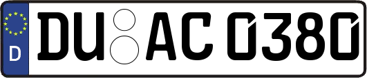 DU-AC0380