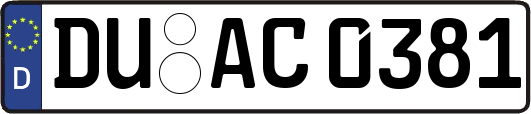 DU-AC0381