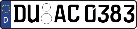 DU-AC0383