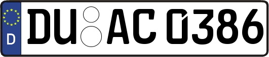 DU-AC0386