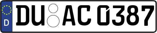 DU-AC0387