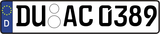 DU-AC0389