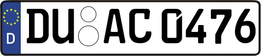 DU-AC0476